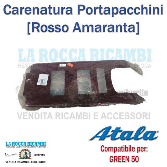 Carenatura Portapacchini Posteriore ATALA GREEN 50 [ROSSO AMARANTA]