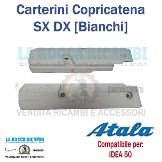Carterino Copricatena SX DX ATALA IDEA 50 [BIANCO]