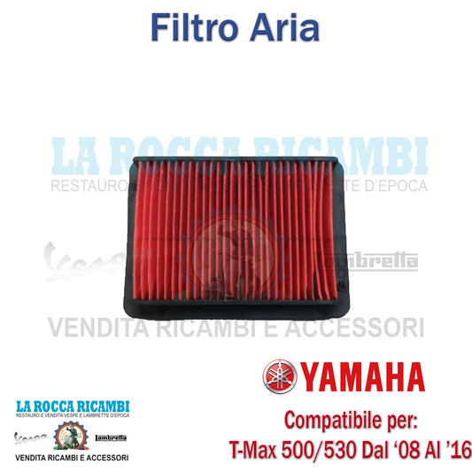 FILTRO ARIA YAMAHA T MAX 500/530 Dal 2008 AL 2016
