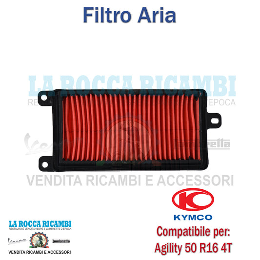 Filtro aria Nypso Kymco Agility 4T R16 50cc