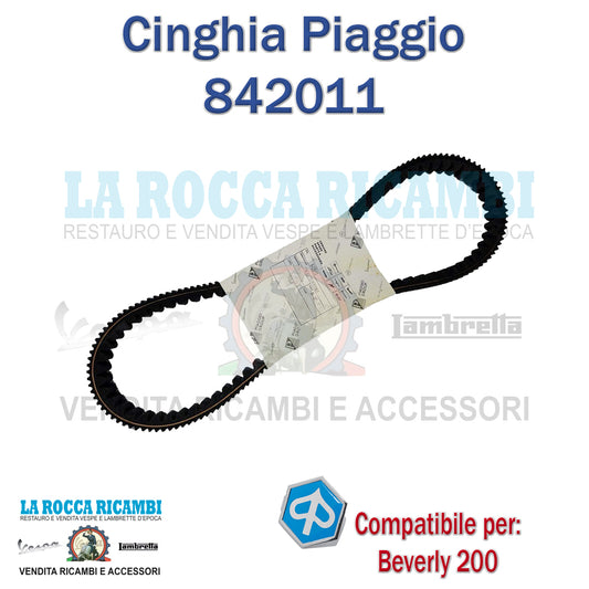 CINGHIA TRASMISSIONE APRILIA SCARABEO GT SPORTCITY PIAGGIO BEVERLY CARNABY 200