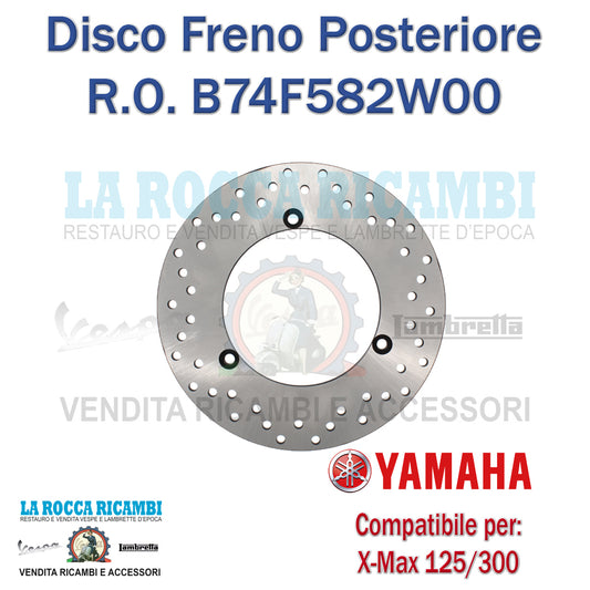Disco freno posteriore Yamaha X-Max 300