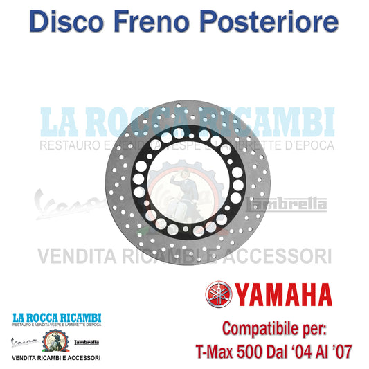 Disco freno posteriore Yamaha T-max 500cc 2004/2007