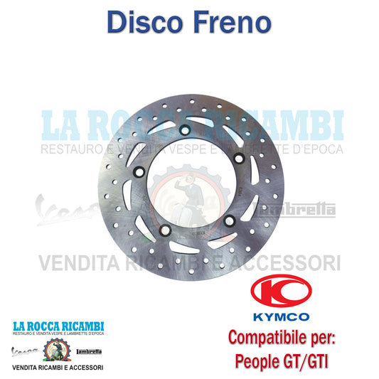 DISCO FRENO ANTERIORE E POSTERIORE KYMCO PEOPLE 125/200/300 - PEOPLE GTI ABS R.O 00143120