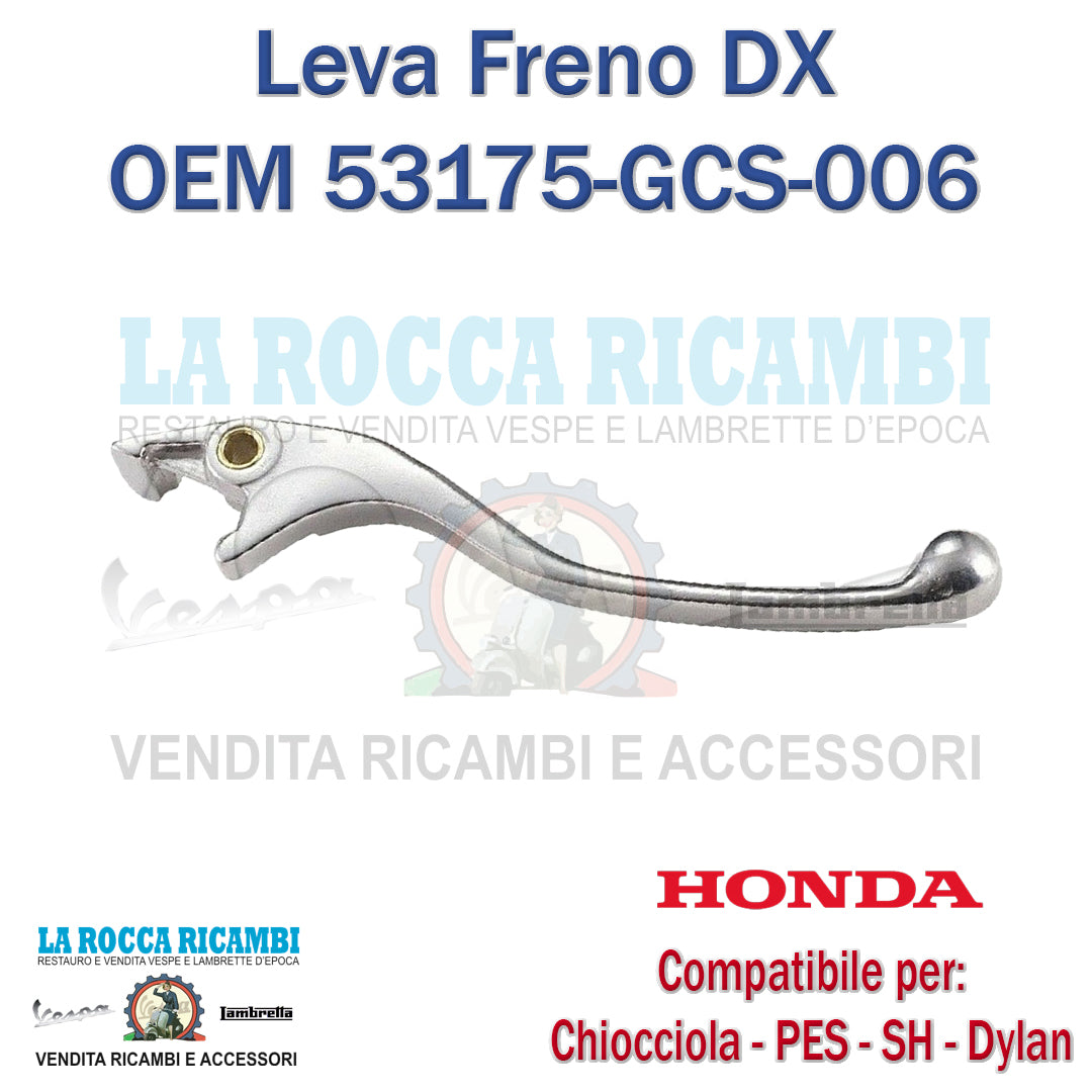Leva manubrio destra - Honda SH 125-150 - Chiocciola 125-150