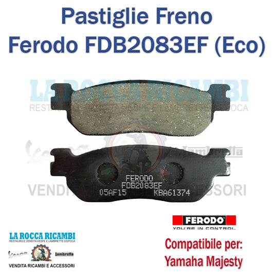 PASTIGLIE FRENO YAMAHA X-MAX - MAJESTY