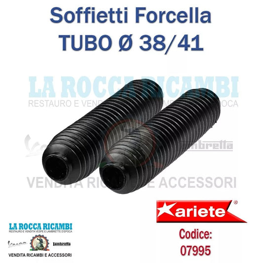 Soffietti Forcella [Stelo 38/40 MM] [Fodero 58/60 MM] LUNG 350 MM