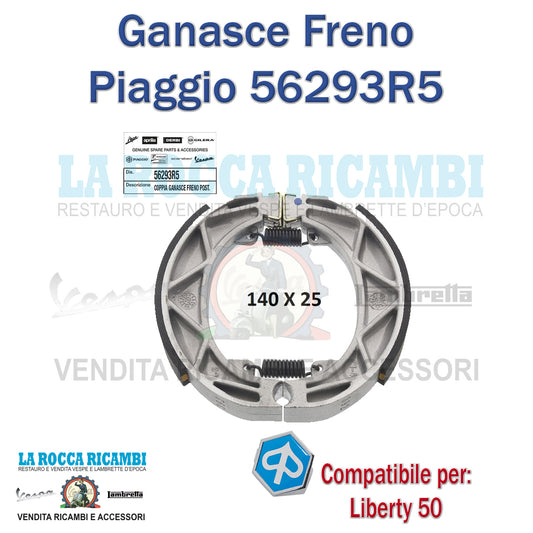 GANASCE FRENO POSTERIORE PIAGGIO LIBERTY 50