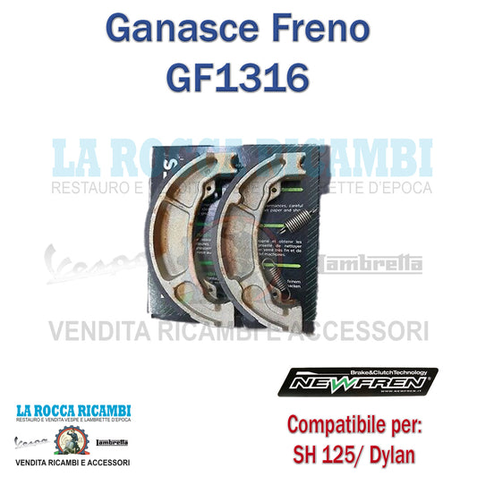 GANASCE FRENO POSTERIORE HONDA DYLAN / SH 125 DAL 2004 AL 2008