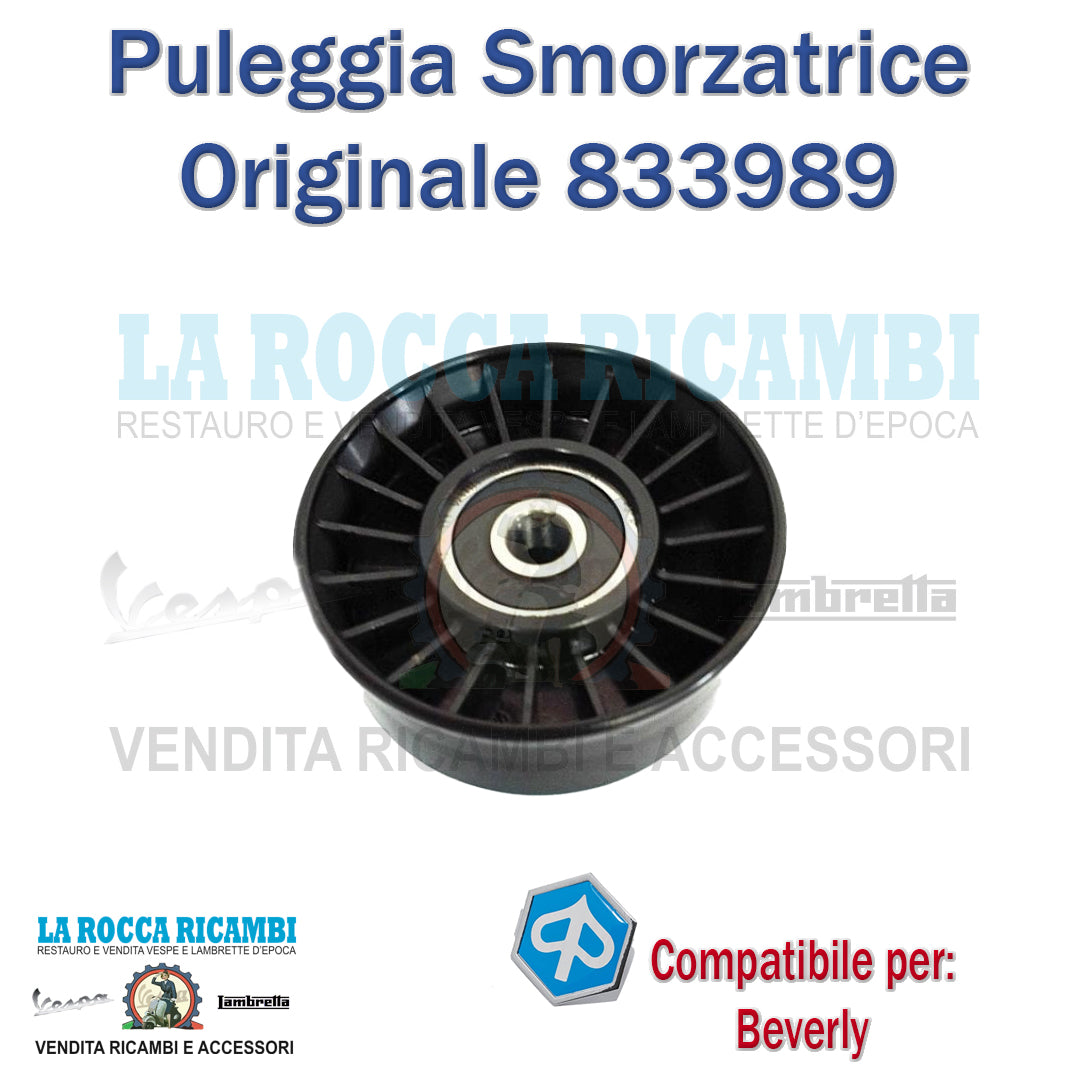 PULEGGIA SMORZATRICE APRILIA SCARABEO - PIAGGIO BEVERLY