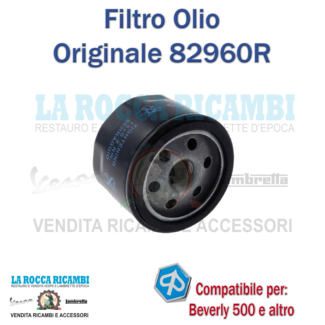 FILTRO OLIO PIAGGIO BEVERLY DAL 2002 AL 2011