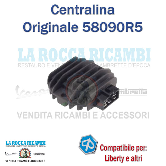 REGOLATORE DI TENSIONE 5 PIN PIAGGIO BEVERLY - LIBERTY - VESPA GTS