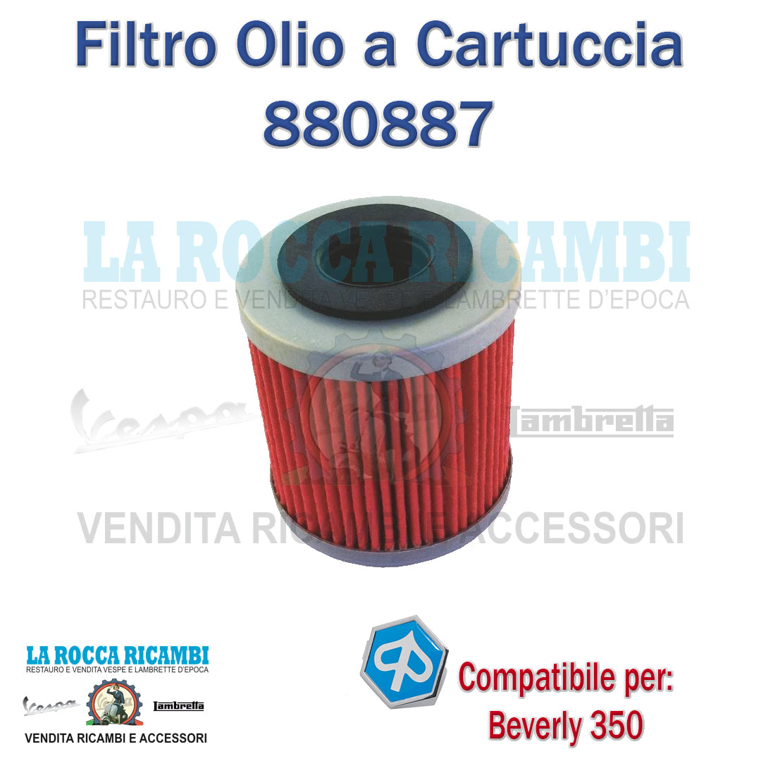 FILTRO OLIO A CARTUCCIA PIAGGIO BEVERLY