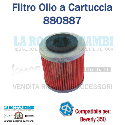 FILTRO OLIO A CARTUCCIA PIAGGIO BEVERLY