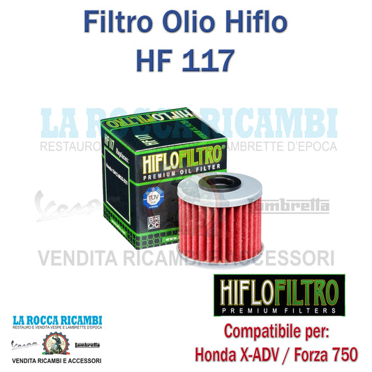 FILTRO OLIO HONDA [HF 117]