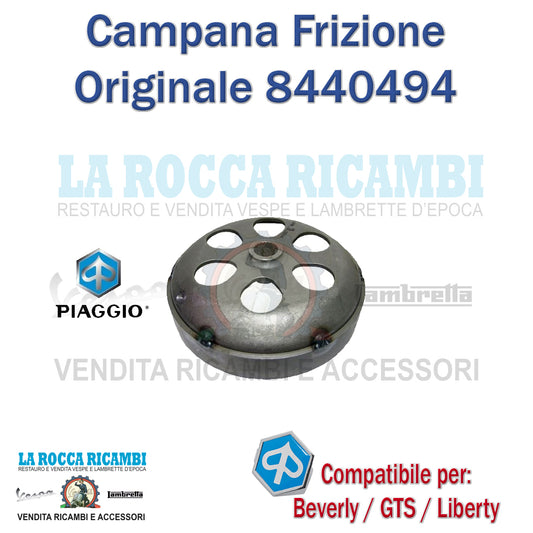 CAMPANA FRIZIONE APRILIA - GILERA - PIAGGIO 125/150/180/200/250/300