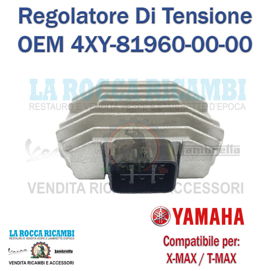 REGOLATORE 6 PIN YAMAHA XMAX 125 DAL 2006 AL 2009 - X-CITY 125 DAL 2008 AL 2011