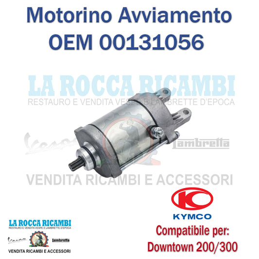 MOTORINO AVVIAMENTO KYMCO DOWNTOWN 200/300 - PEOPLE GTI 300