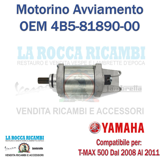 MOTORINO AVVIAMENTO YAMAHA T-MAX 500/530 DAL 2008