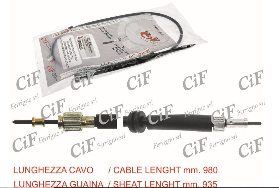CAVO TRASMISSIONE CONTACHILOMETRI PIAGGIO LIBERTY RST 125/200 DAL 2004 AL 2008)