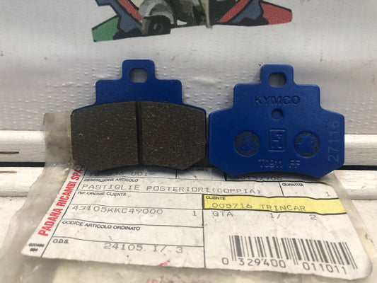 PASTIGLIE POSTERIORI KYMCO GRAND DINK - 00157906