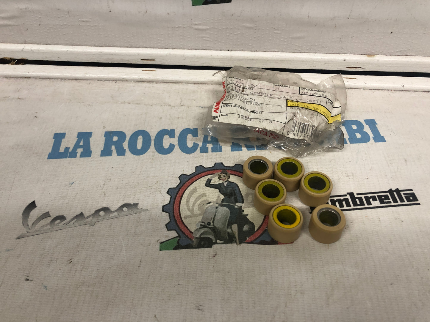 KIT 6 RULLI 14,5 GR KYMCO BET & WIN - DINK 00127989
