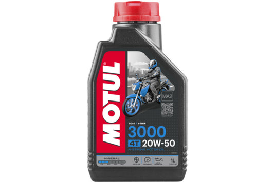 Olio Motore 1L MOTUL 3000 4T 20W-50