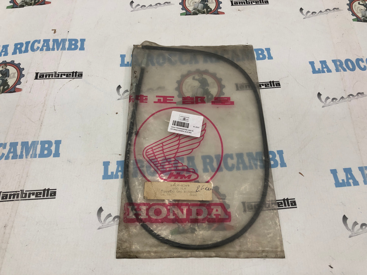 CAVO TRASMISSIONE GAS DI RITORNO HONDA XLM 600