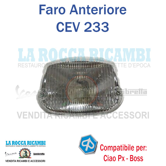 Ottica Faro Anteriore PIAGGIO CIAO PX - BOSS