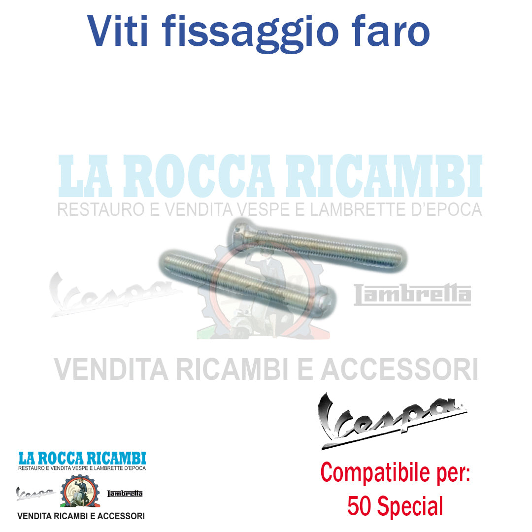 Viti fissaggio faro anteriore Vespa 50 SPECIAL