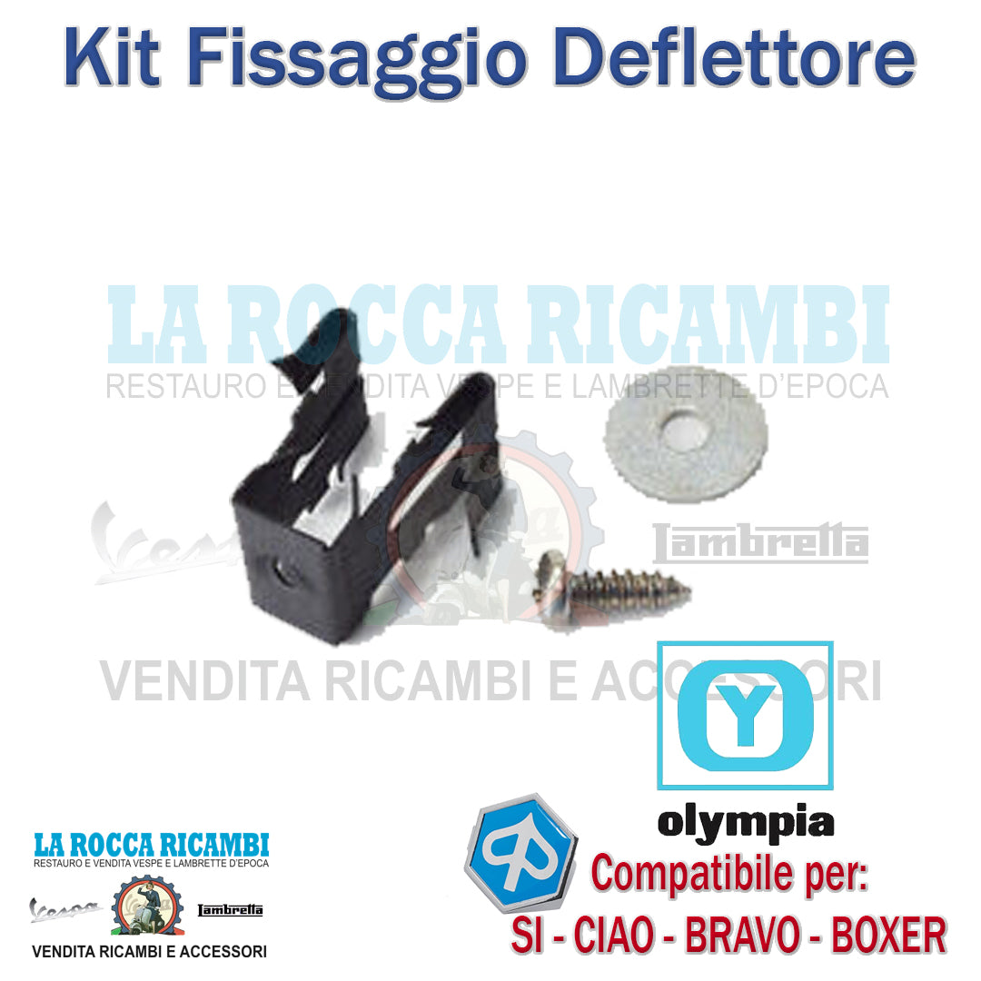 Kit Fissaggio Deflettore Al Cilindro PIAGGIO CIAO - BRAVO - SI - BOXER
