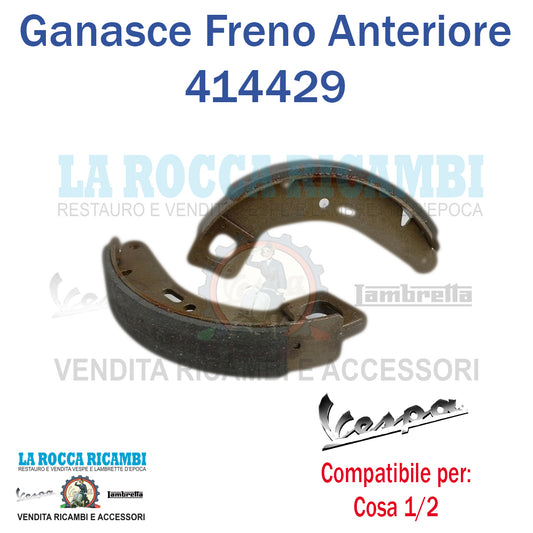 Ganasce Freno Anteriore Vespa COSA 1 / 2 - Originali PIAGGIO 414429