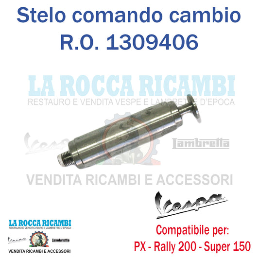 Stelo Asta Comando Cambio Vespa PX fino 1989 / TS / Sprint / Rally