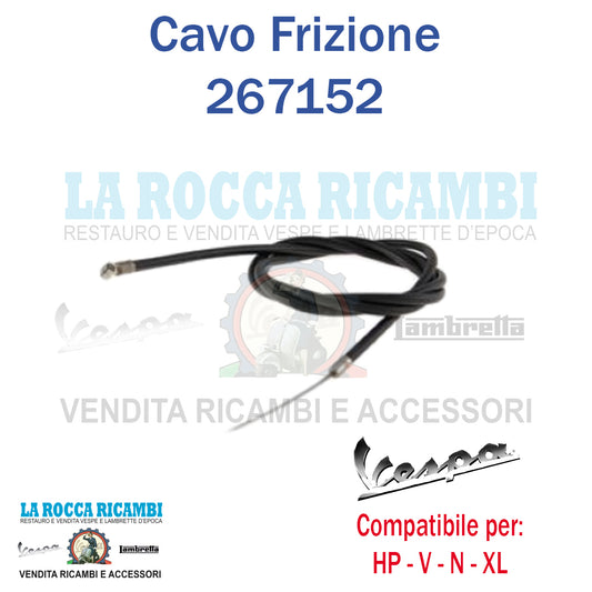 Cavo Trasmissione Frizione Vespa V/FL - R.O. 267152