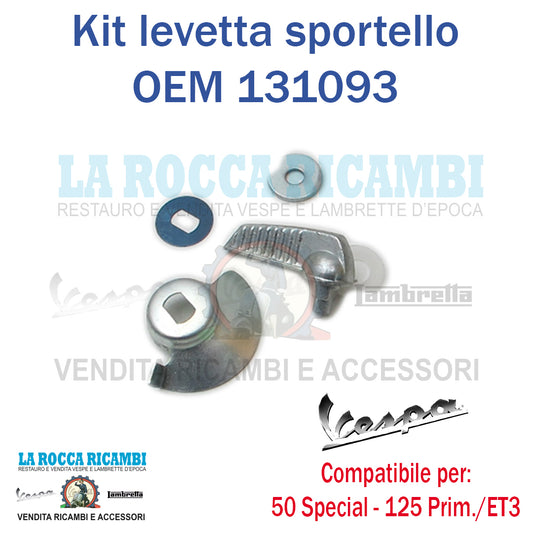 Levetta Sportellino Motore Vespa 50/Primavera/ET3/Elestart R.O. 131093