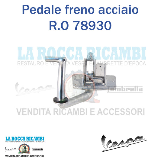 Pedale Freno Vespa 50 L/R/N/ SPECIAL Serie 1 - Dal 1963 Al 1972 - R.O. 78930
