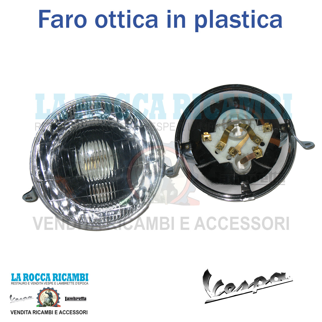 Faro Anteriore in Plastica Vespa PX 125 / 150 / 200 - R.O 139616