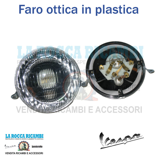 Faro Anteriore in Plastica Vespa PX 125 / 150 / 200 - R.O 139616