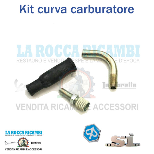 Kit curva guida filo gas al carburatore per Carburatori SHA per
PIAGGIO SI / CIAO