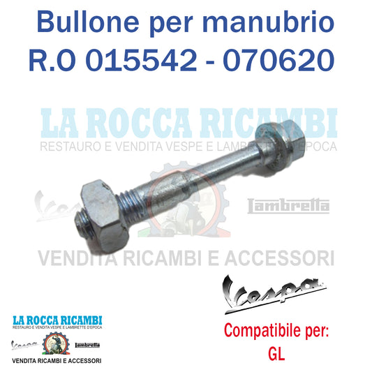 Bullone Sterzo Vespa  GL - Adattabile a: 50 N/L/R - Primavera/Super/GT/GTR/PX
