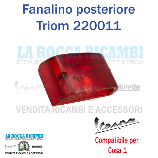 Fanalino Posteriore Completo Vespa COSA 1 - TRIOM 253798
