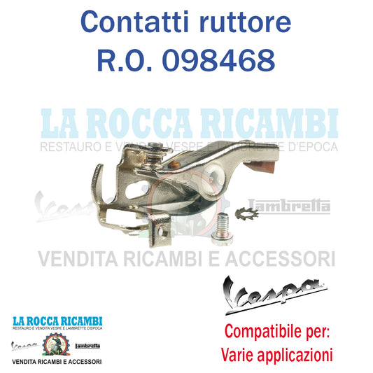 Contatti Senza Martelletto Vespa VM - VN - VBB - VNB 6 - GT - SUPER