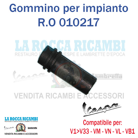 Gommino Passacavo Impianto Elettrico Vespa V 15 - V 30 - V 33 - VM1 - VM2 - VN1 - VN2