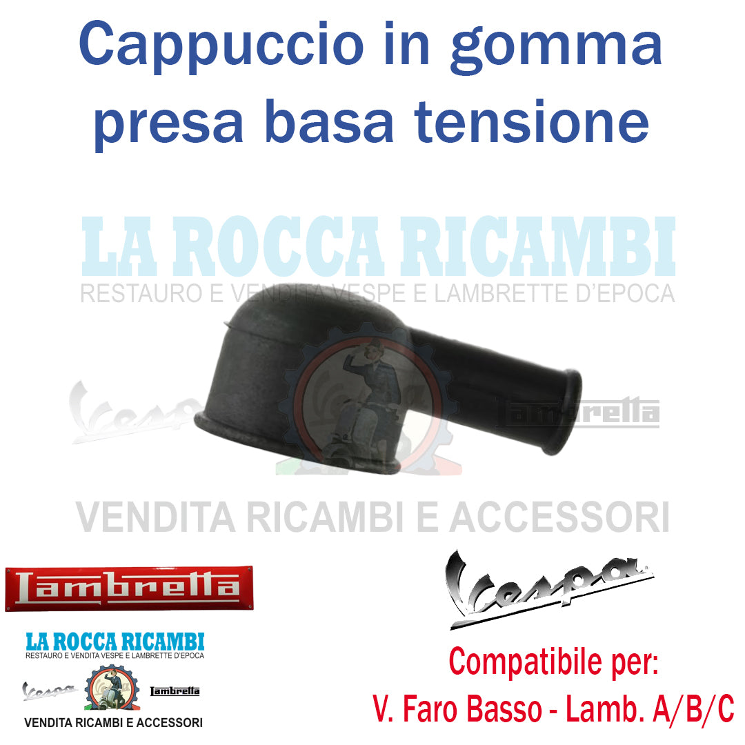 Gommino Presa BT Vespa Faro Basso - Lambretta A - B - C - LC - D - LD - E - F