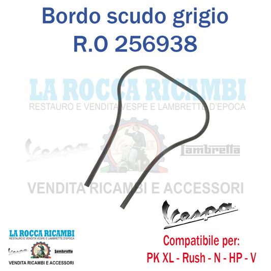 Bordo Scudo Grigio Scuro In Plastica Vespa PK XL - RUSH - N - HP - V