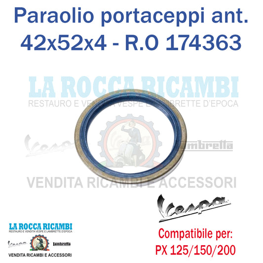 Paraolio Portaganasce Portaceppi 42 x 52 x 4 Vespa PX Serie 1