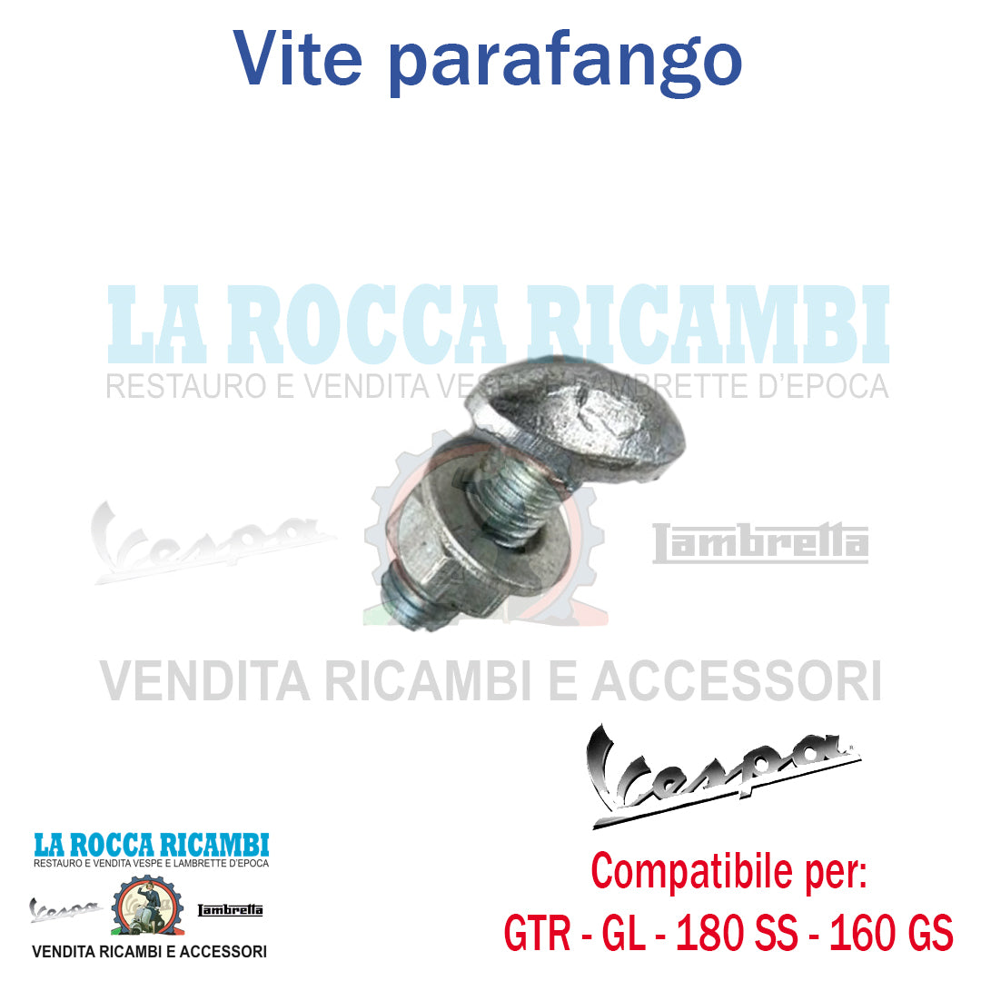 Vite a T Bullone Laterale Fissaggio Parafango Vespa GT - GTR - GL - SS