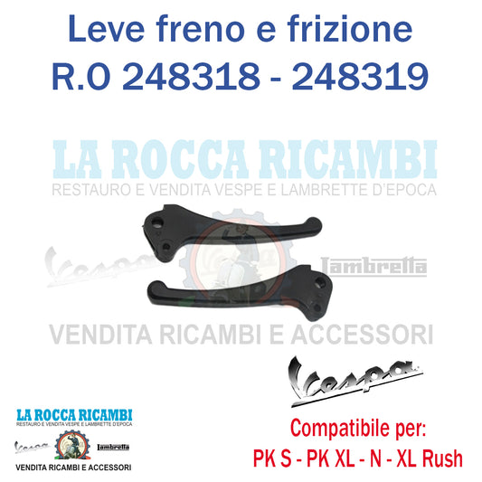 Leve in plastica [NERE] Vespa PK / S / XL / XL RUSH