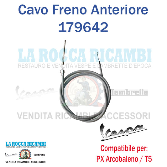 Cavo Filo Trasmissione Freno Anteriore Vespa PX ARCOBALENO - T5