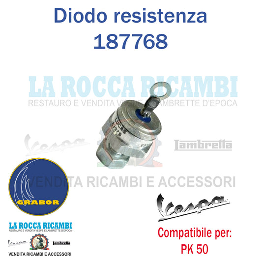 Diodo Resistenza Vespa PK 50